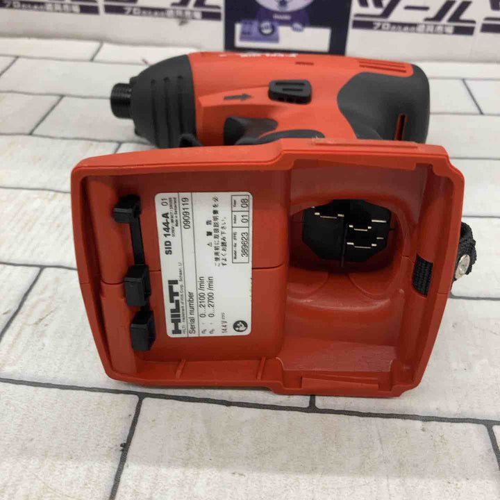 ◇ヒルティ(HILTI) コードレスインパクトドライバ SID144-A【所沢店】
