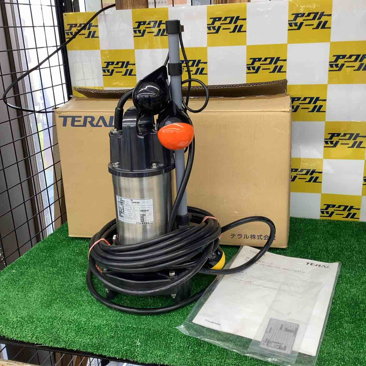 テラル 樹脂製 セミボルテックス PV型 50Hz 50PVT-5.25 水中ポンプ【越谷店】
