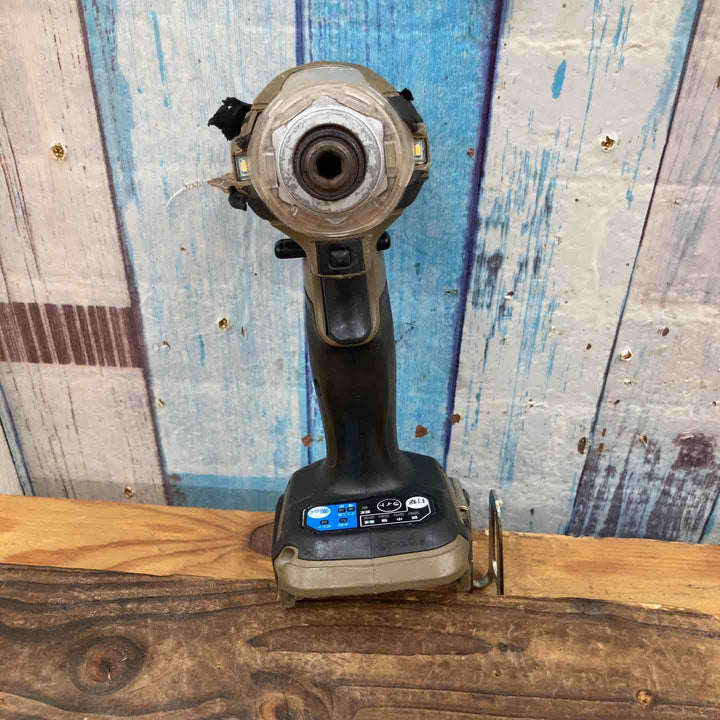 【中古品】★マキタ(makita) コードレスインパクトドライバー TD171DZAB 18V 本体のみ オーセンティックブラウン【柏店】