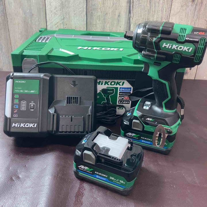 【未使用(店頭展示品)】 ハイコーキ(HIKOKI ※旧:日立工機) コードレスインパクトレンチ WR36DH(2XPSZ) 36V 【東大和店】