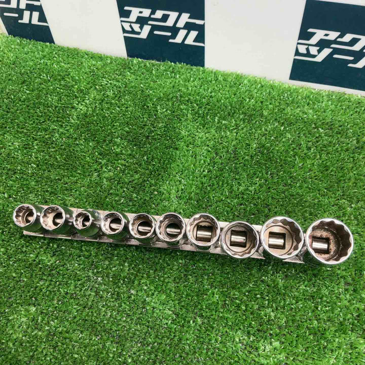 スナップオン(Snap-on) インチ ショート ソケット 10個セット F24I～FM10【草加店】