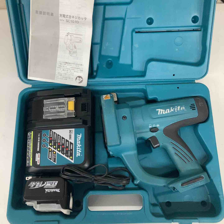 ★マキタ(makita) コードレス全ネジカッター SC101DRF　バッテリー一個付属充電回数17回3/4【戸田店】