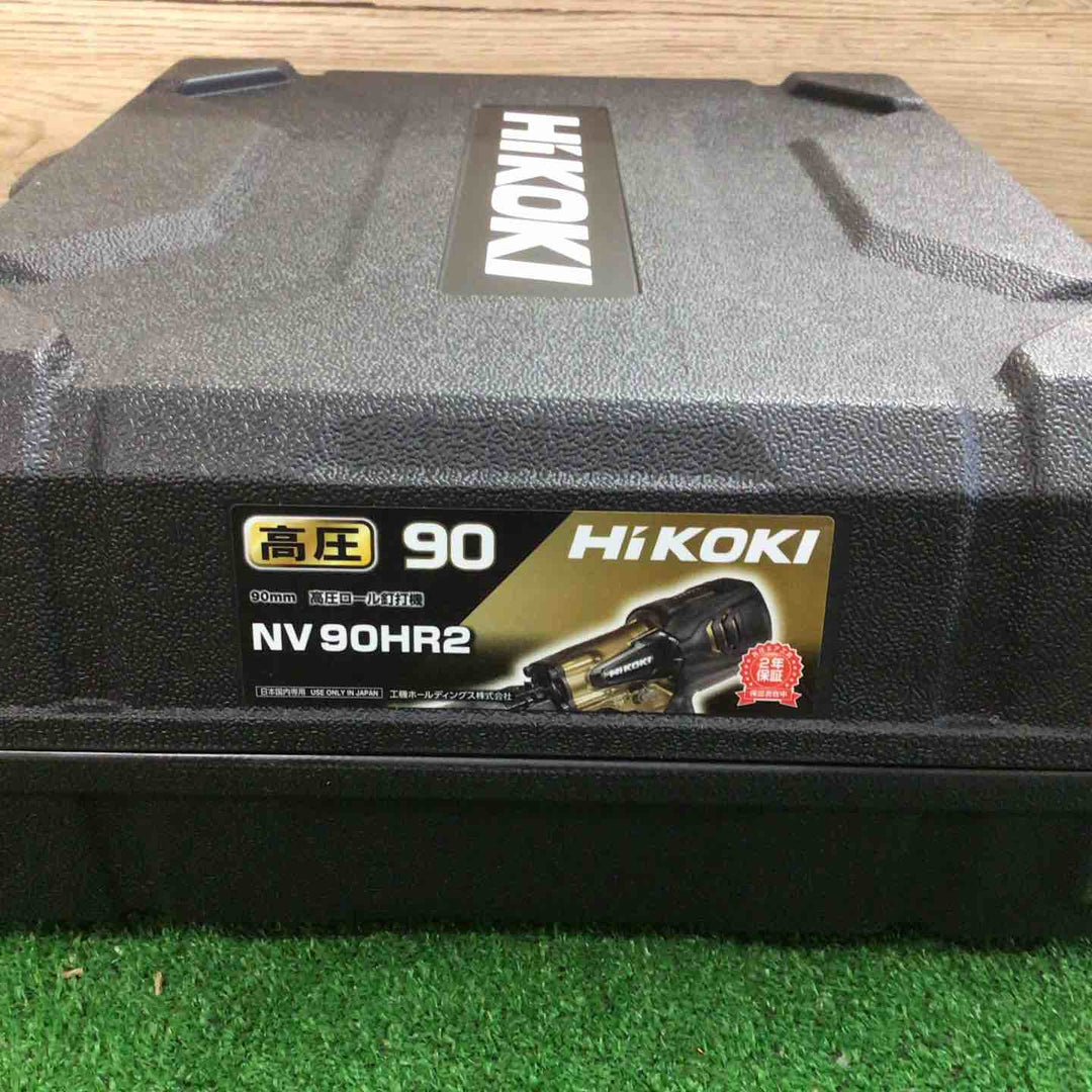 ★ハイコーキ(HIKOKI ※旧:日立工機) 高圧エア釘打ち機 NV90HR2(S)【町田店】