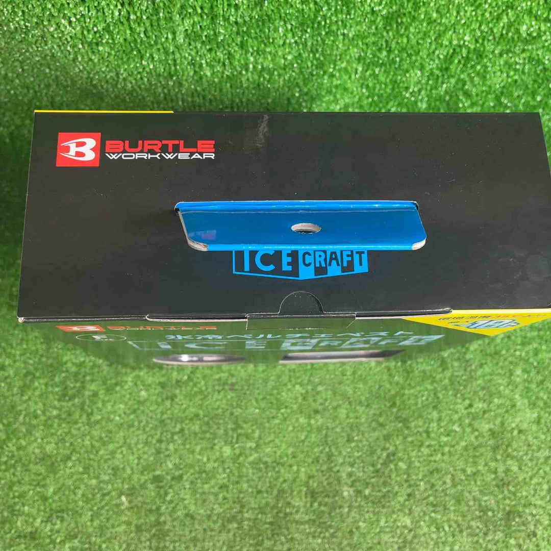 ◇BURTLE バートル アイスクラフト ベスト＆ペルチェセット(ユニセックス) ブラック IC101S 35 F【藤沢店】