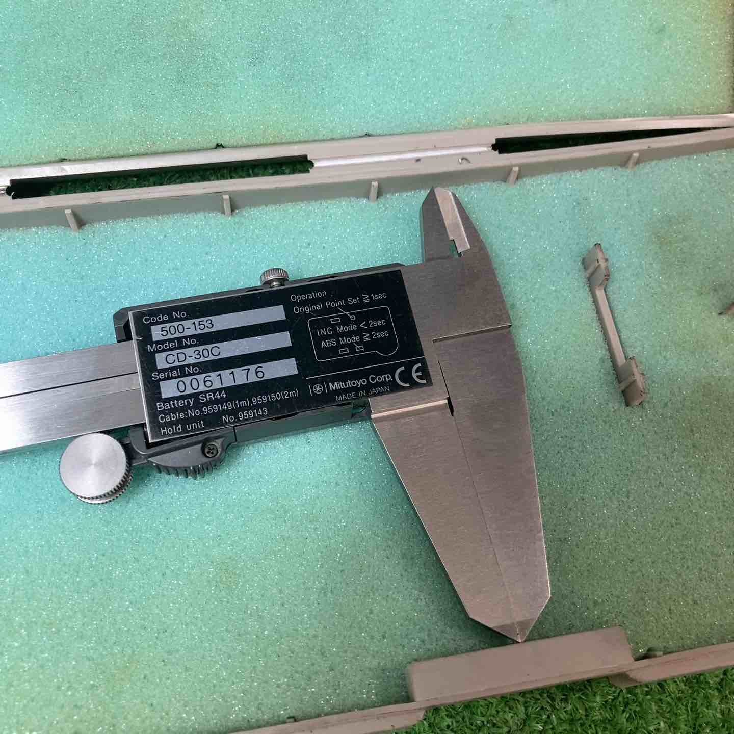 ミツトヨ 未使用 デジタルノギス CD-P20S CD-P20S クーラントデジマチックノギス Mitutoyo(ミツトヨ) 保護等級