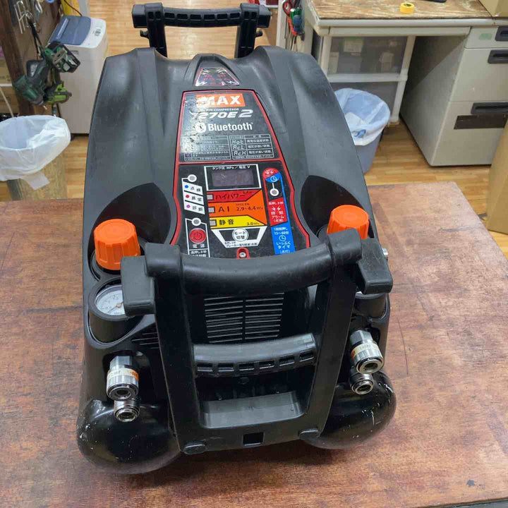 ★マックス(MAX) エアコンプレッサー AK-HH1270E2_ブラック【柏店】