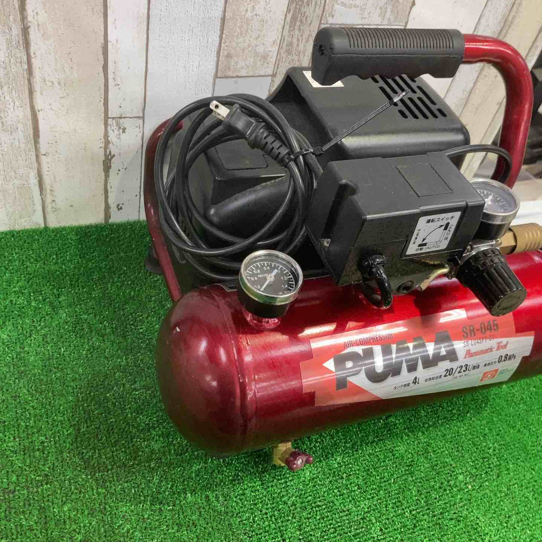 ◇藤原産業 (SK11) オイルレス エアーコンプレッサー SR-045 タンク容量 4L SR-L04SPT-01【町田店】