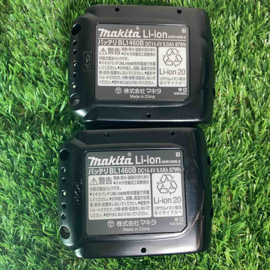◇マキタ(makita)14.4Vリチウムイオンバッテリー BL1460B 2個セット【戸田店】