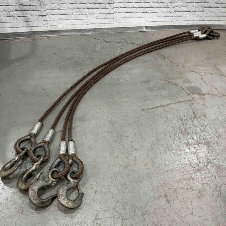 4点吊りワイヤー 1.5m【川口店】