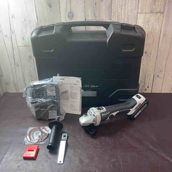 【中古美品】 パナソニック(Panasonic) 充電式ディスクグラインダ EZ4640LS2S-B 【東大和店】