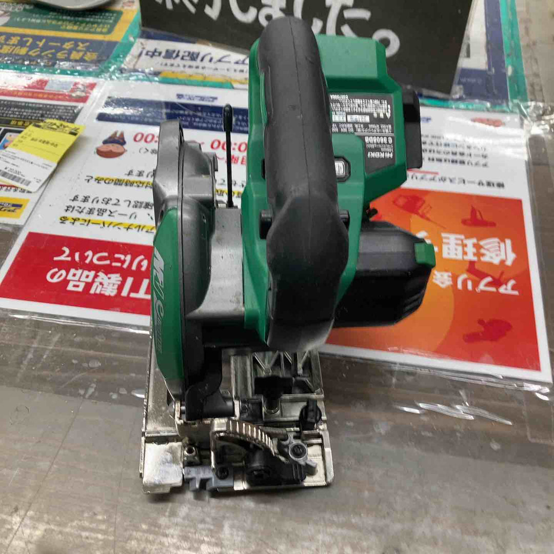 ★ハイコーキ(HIKOKI ※旧:日立工機) コードレス丸のこ C3605DB(SK)(NN)　本体のみ、36V対応、120～125㎜対応【戸田店】