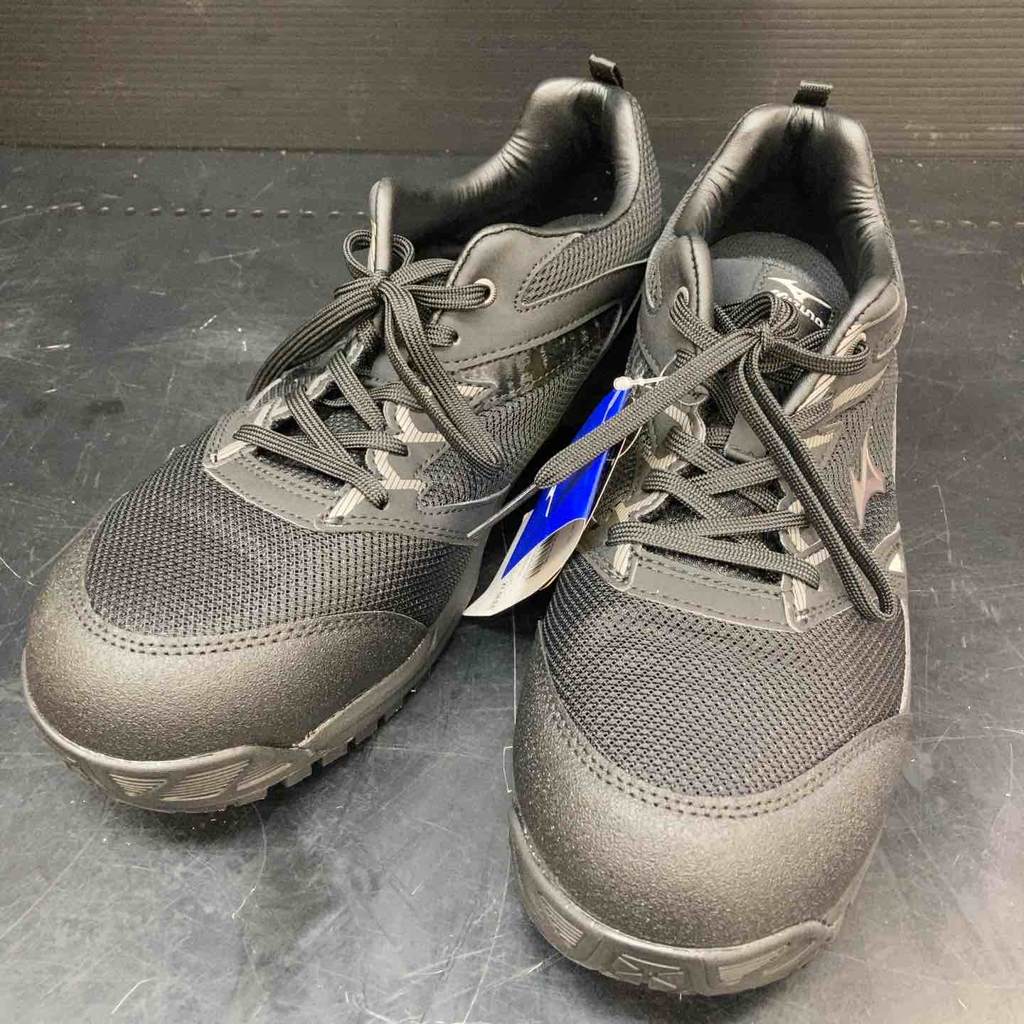 [新品未使用] ミズノ安全靴 オールマイティ VS 軽量 紐 メッシュ JSAA ミズノ] 安全靴 オールマイティ VS 軽量 紐 メッシュ JSAA・普通作業用