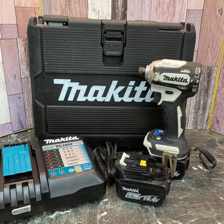 ★マキタ(makita) コードレスインパクトドライバー TD161DRGXW【八潮店】