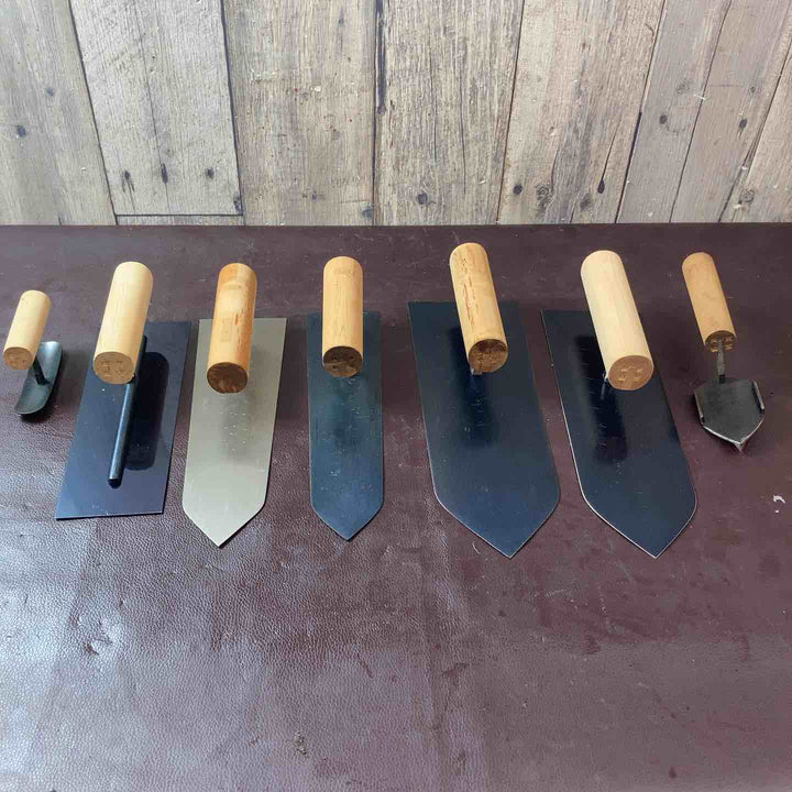 【中古美品】【まとめ売り】東京西勘 油焼左官ゴテ 東京石輝 6個セット こて 鏝【東大和店】