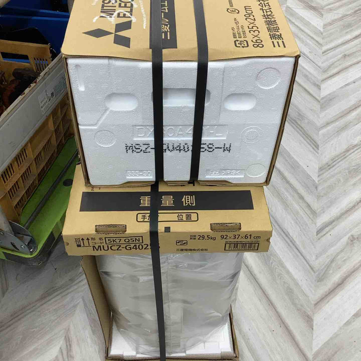 【店頭受取り限定】三菱 ルームエアコン 霧ヶ峰 MSZ-GV4025S-W ピュアホワイト 冷暖房とも主に14畳 200V 2025年モデル【越谷店】