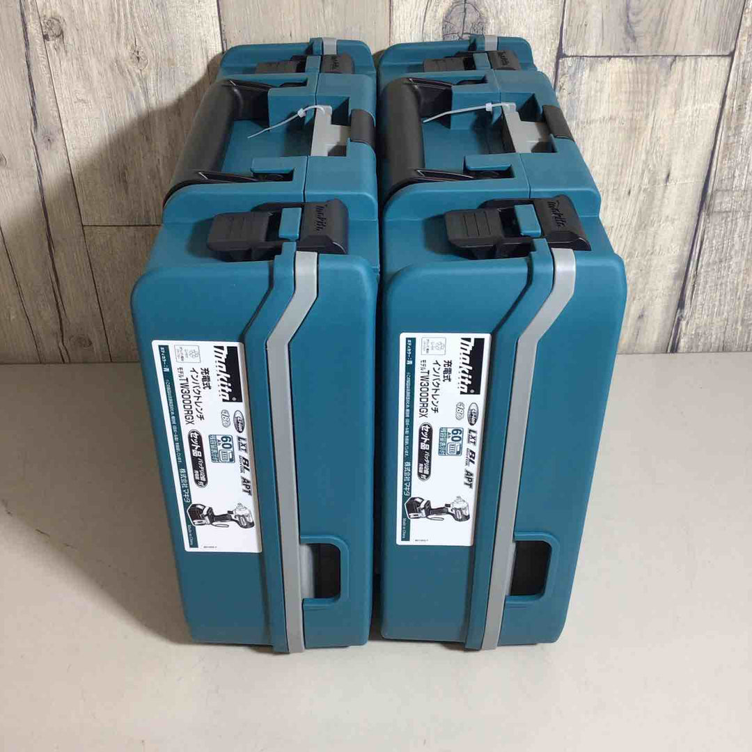 【未使用品】 マキタ makita コードレス インパクトレンチ TW300DRGX 2台 バッテリー&充電器付 フルセット インパクトレンチ 純正 純正品 充電式 18V 【戸田店】