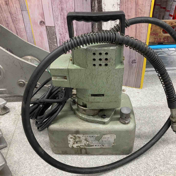 ☆店頭受取り限定☆【泉精器(IZUMI) パイプベンダー PB-10N】&【シンコー カクタス 電動油圧ポンプ HM-7229L-11】セット品☆八潮店☆