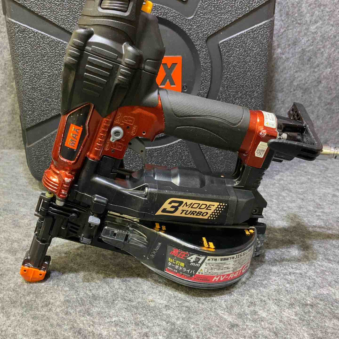 マックス(MAX) 高圧エアネジ打ち機 HV-R41G5-R【桶川店】