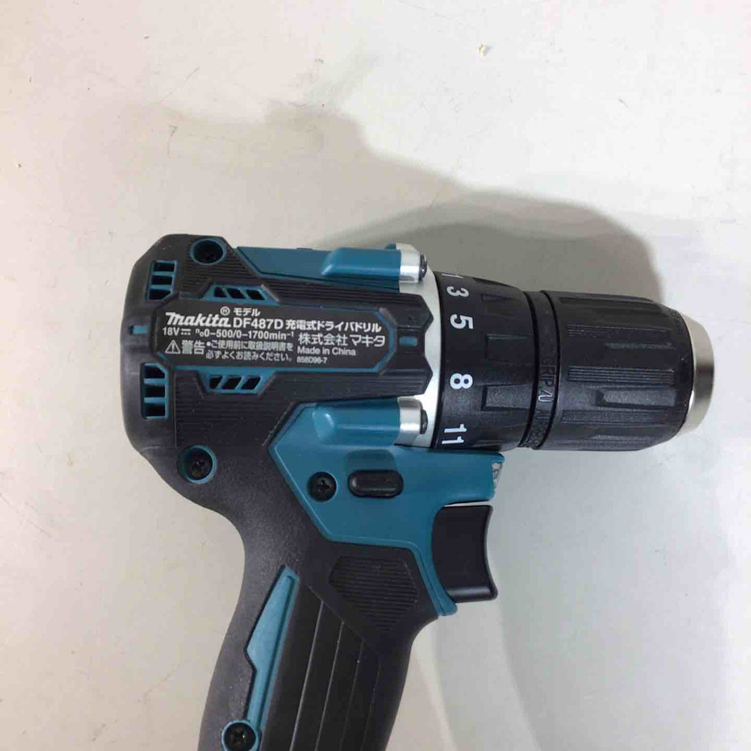 ★マキタ(makita) コードレスドリルドライバー DF487DZ【戸田店】