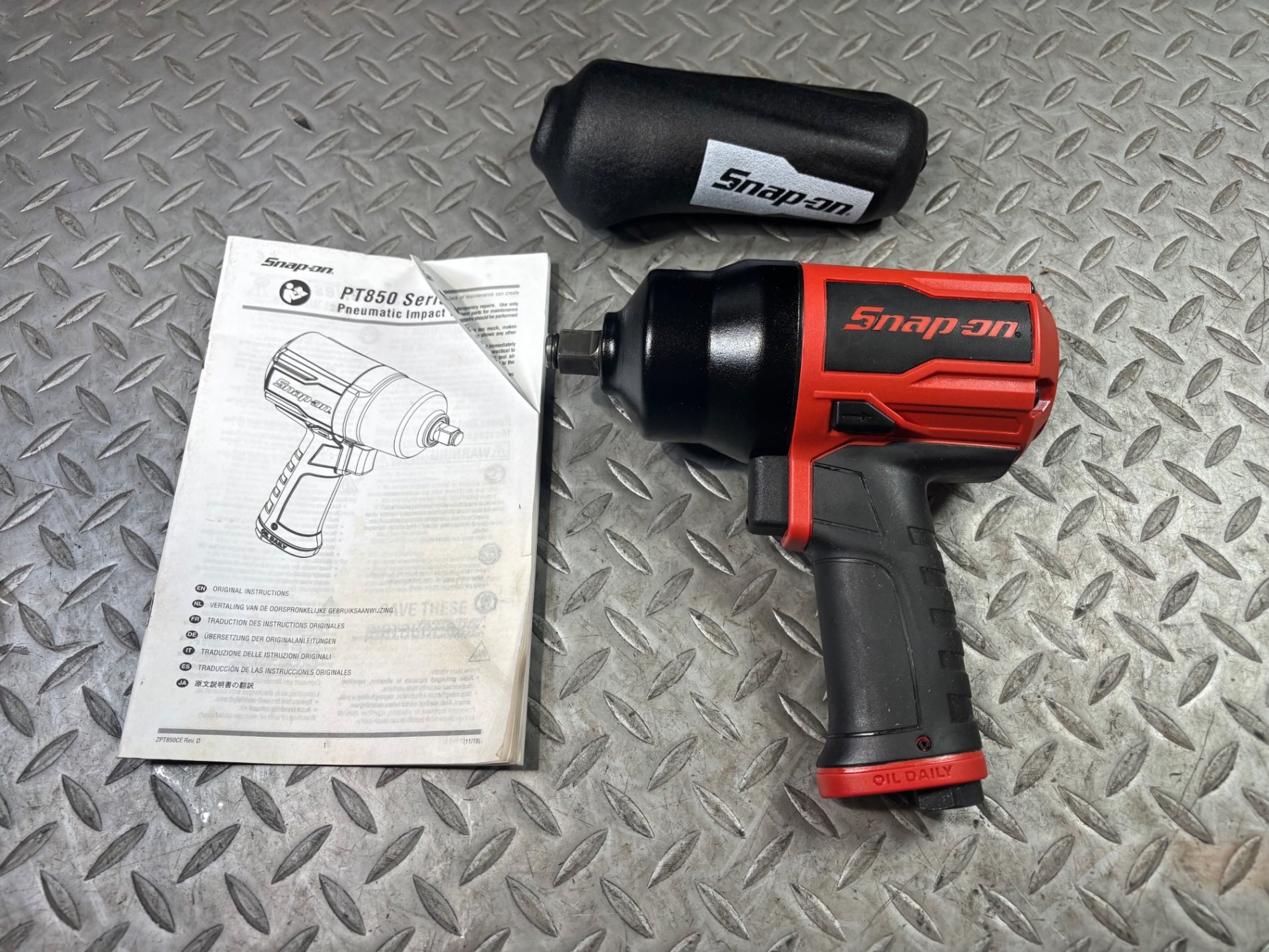 Snap-on スナップオン エアインパクトレンチ 常圧 1/2 PT850J 【草加店
