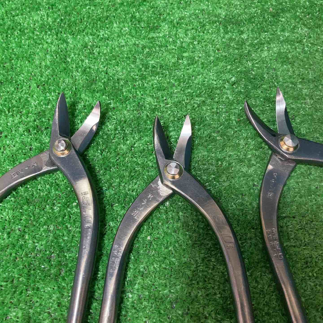 【未使用品(店頭展示品)】種光 板金鋏 エグリ刃 ステンレス用 SLD鋼使用 180mm×3点セット【岩槻店】