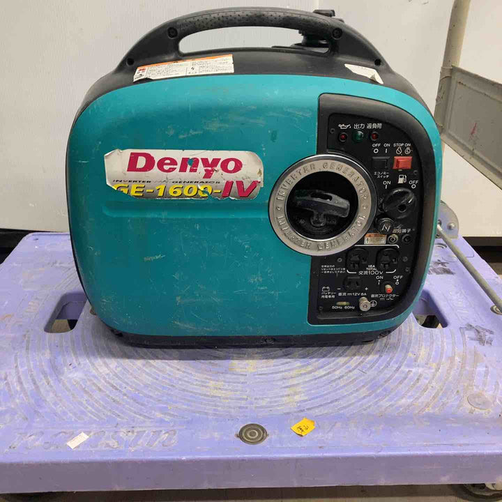 ★デンヨー(Denyo) 発電機 GE-1600SS-IV【川越店】