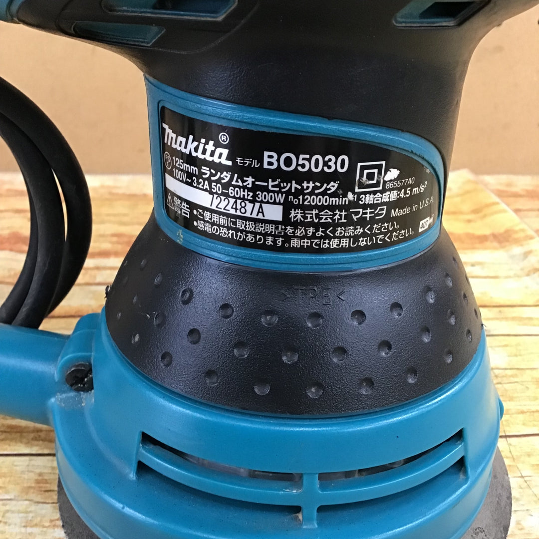 ☆マキタ(makita) ランダムオービットサンダ BO5030【川崎店】