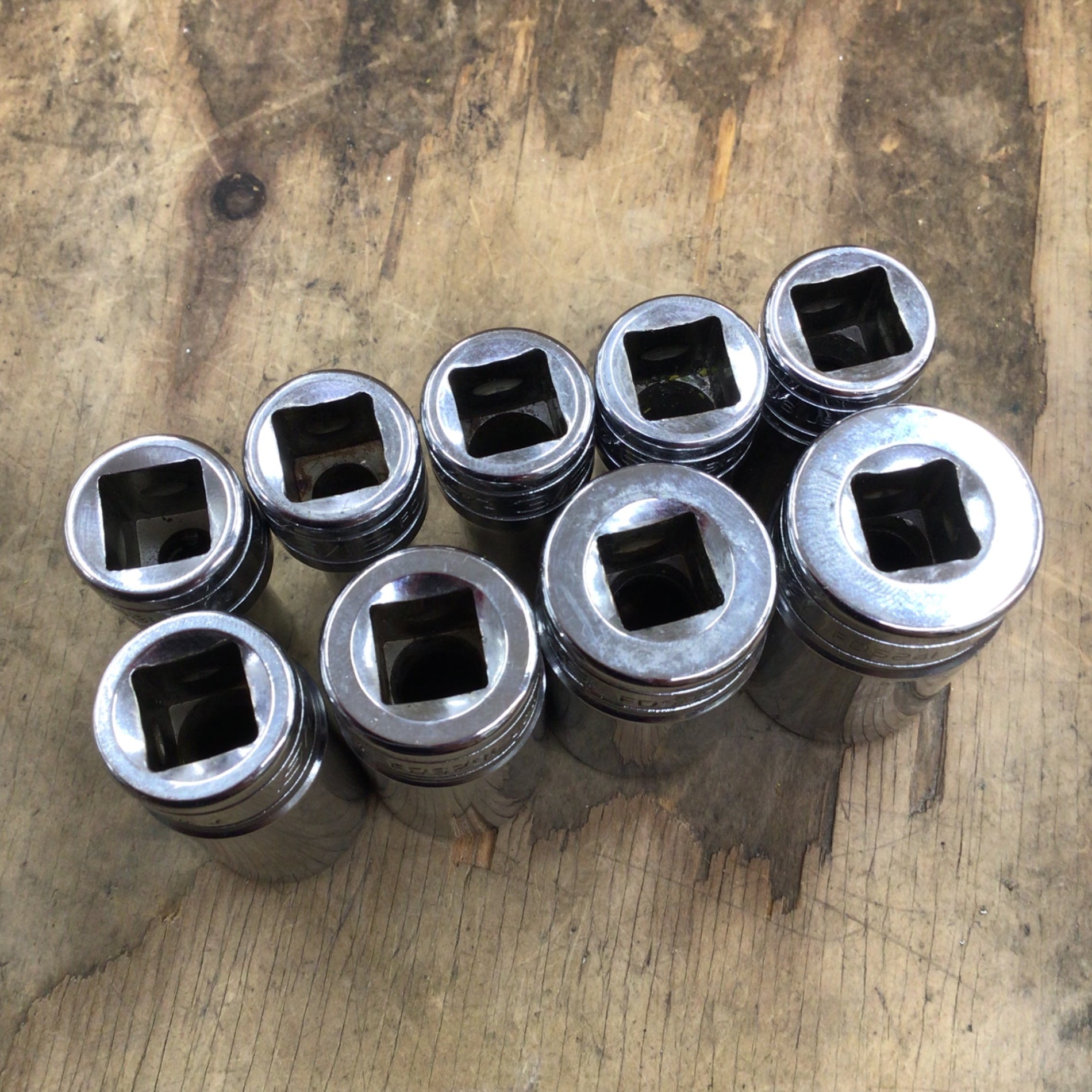 〇〇Snap-on スナップオン 3/8 セミディープソケットセット PAKTY241 スナップオン Snap-on 3/8セミディープソケットセット PAKTY241の中古