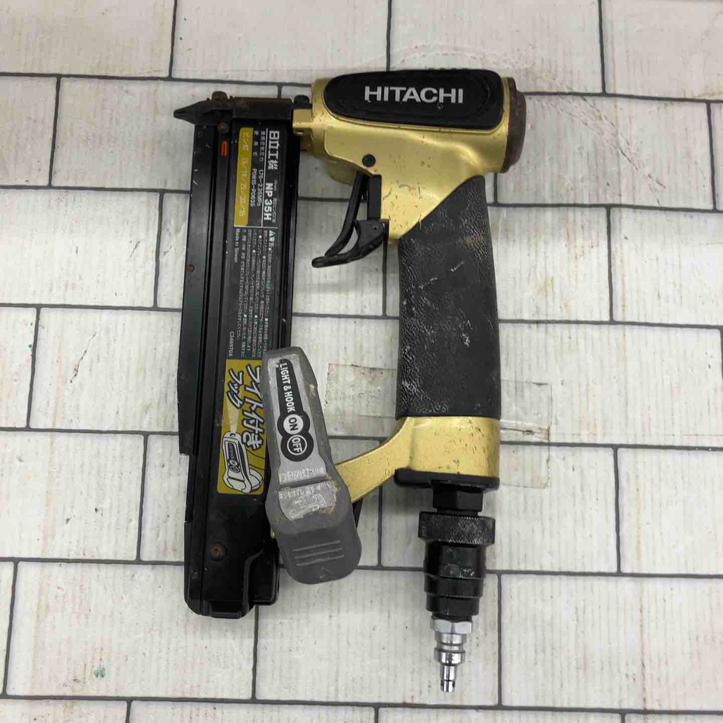 ☆ハイコーキ(HIKOKI ※旧:日立工機) 高圧ピンネイラ NP35H【所沢 ☆ハイコーキ(HIKOKI ※旧:日立工機) 高圧ピンネイラ NP35H【所沢