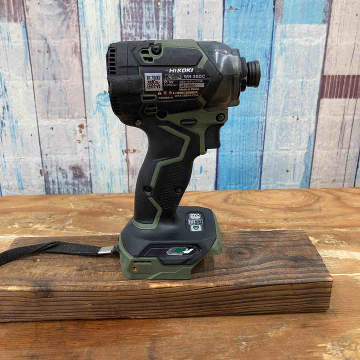 ★ハイコーキ(HIKOKI ※旧:日立工機) コードレスインパクトドライバー WH36DC(NNG)【柏店】