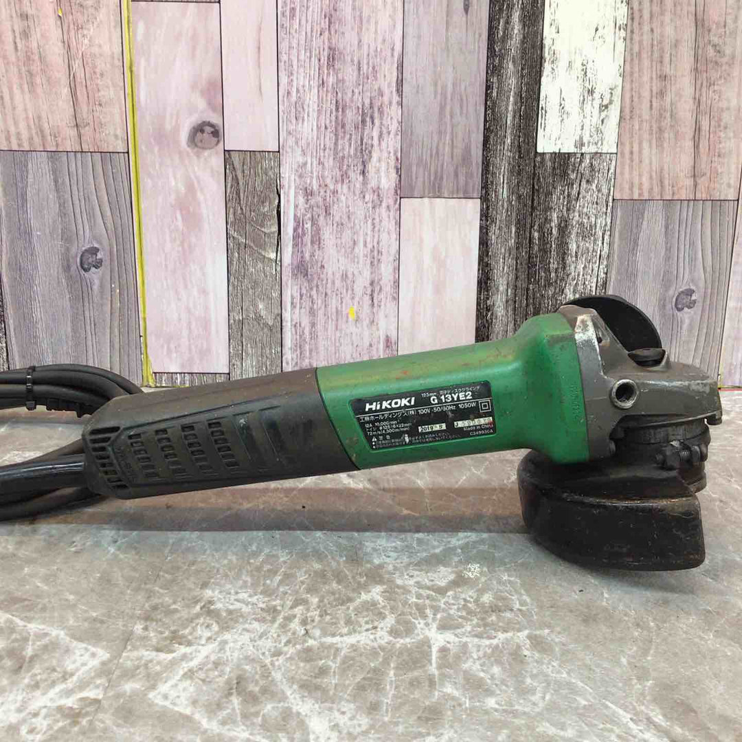 ☆ハイコーキ(HIKOKI ※旧:日立工機) 125mmディスクグラインダ G13YE2【八潮店】