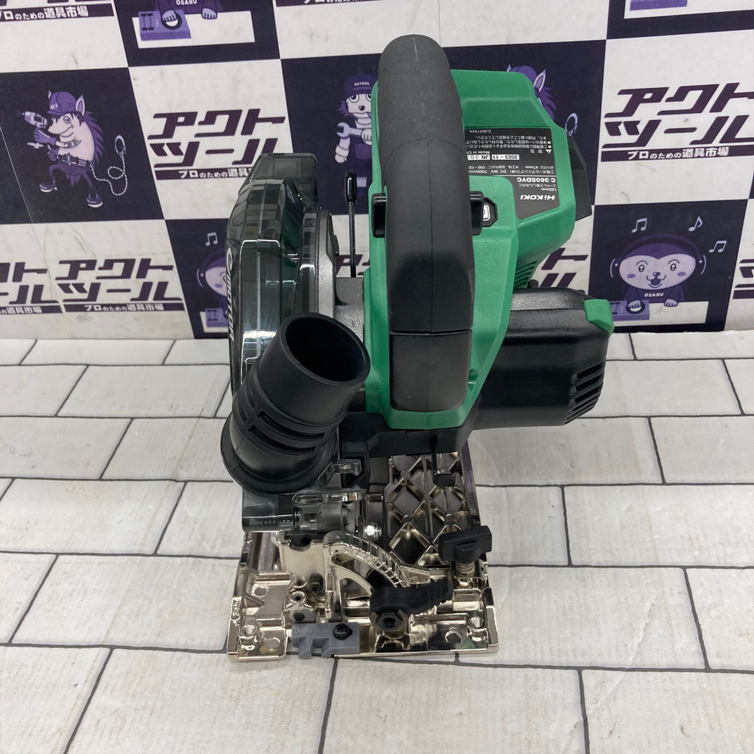 ★ハイコーキ(HIKOKI ※旧:日立工機) コードレスマルノコ C3605DYC(NN)【所沢店】