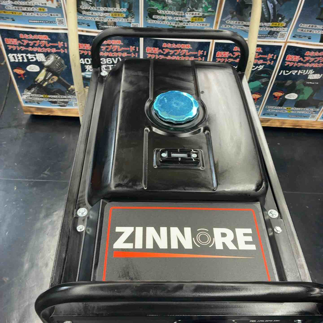 【中古品/店頭受取り限定】 ZINNORE エンジン溶接機 ZIN-120A キャプタイヤケーブル、溶接棒 セット 【藤沢店】