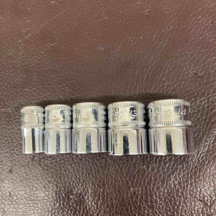 【中古品】 スナップオン(Snap-on) 1/4 シャローソケット TMMD8～14 5個まとめ 【東大和店】