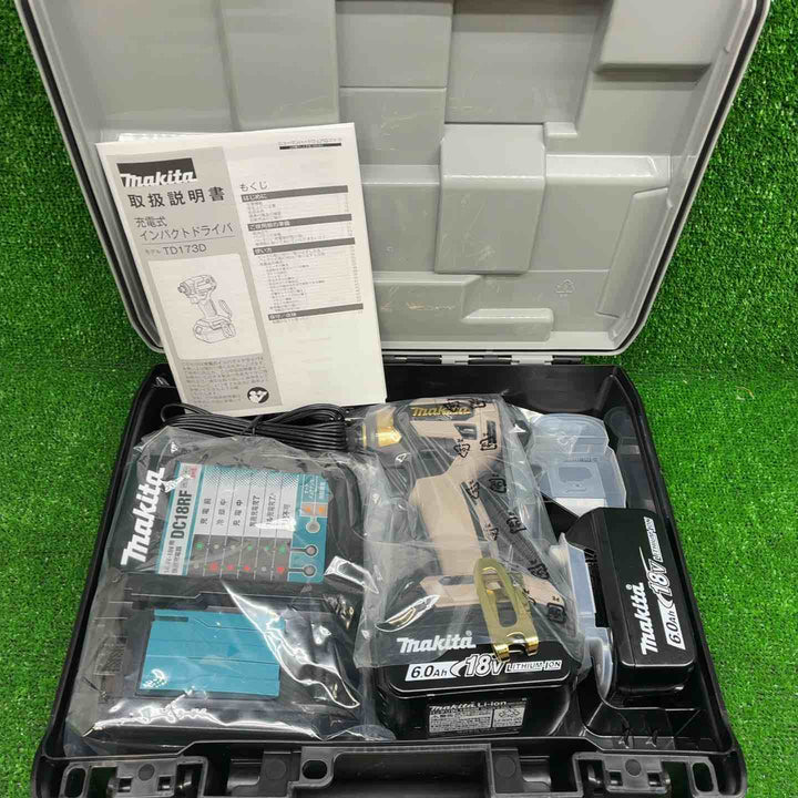 マキタ(makita) コードレスインパクトドライバー TD173DGXPG LTX20周年限定カラー プレミアムグレージュ【藤沢店】