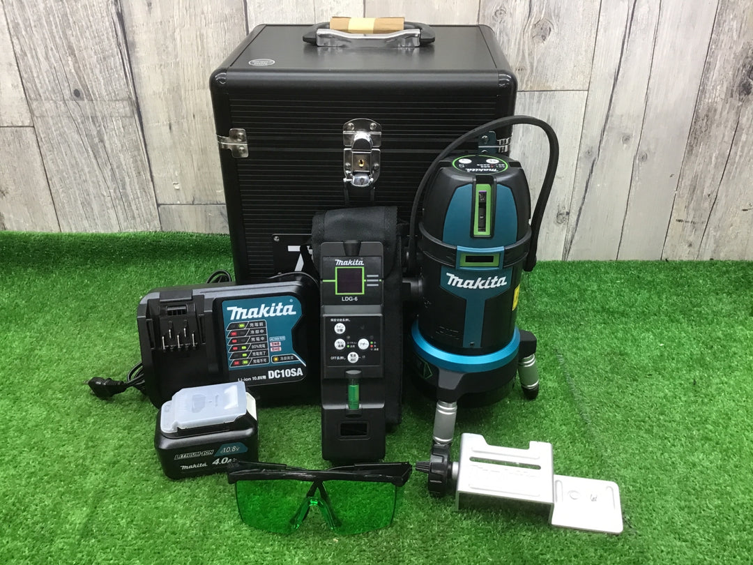 マキタ(makita) コードレスグリーンレーザー墨出し器 SK507GDZN(フルライン) 超高輝度　充電器・バッテリー付【富山店】SC