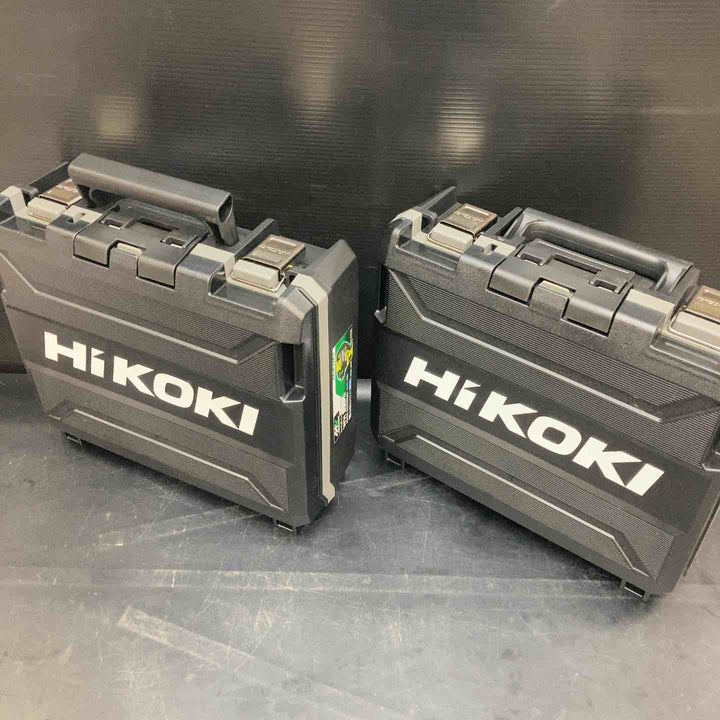 【未使用品】2台セット ハイコーキ/HIKOKI コードレスインパクトドライバ スパイダーイエロー WH36DD(2XHYSZ)【川越店】