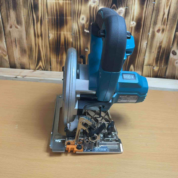 ★マキタ(makita) コードレス丸のこ HS471DZ 本体のみ 18V 125mm サブベース 木 切断 【越谷店】