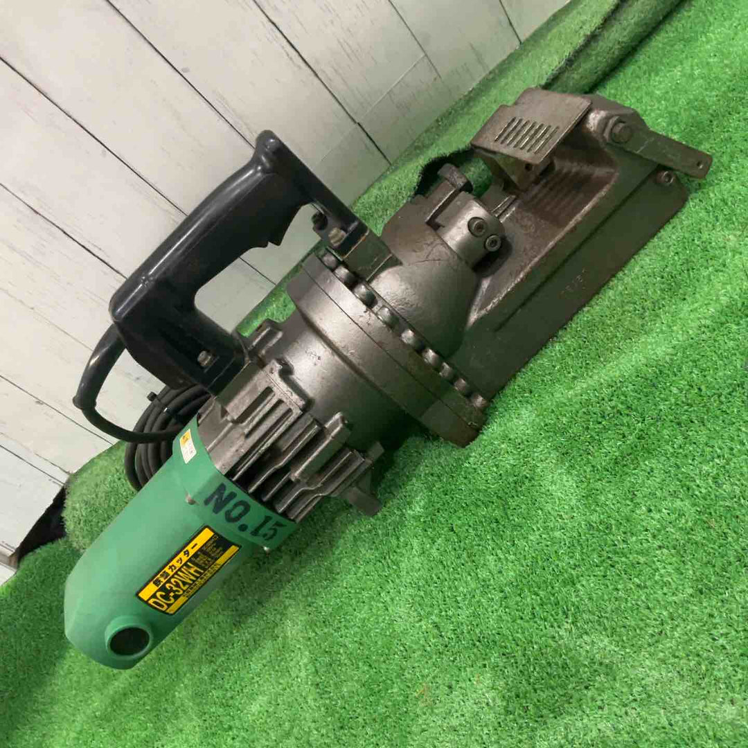 【店頭受取り限定】IKK 石原 油圧式電動鉄筋カッター DC-32WH 木箱付き 150mm切断確認済【川口店】