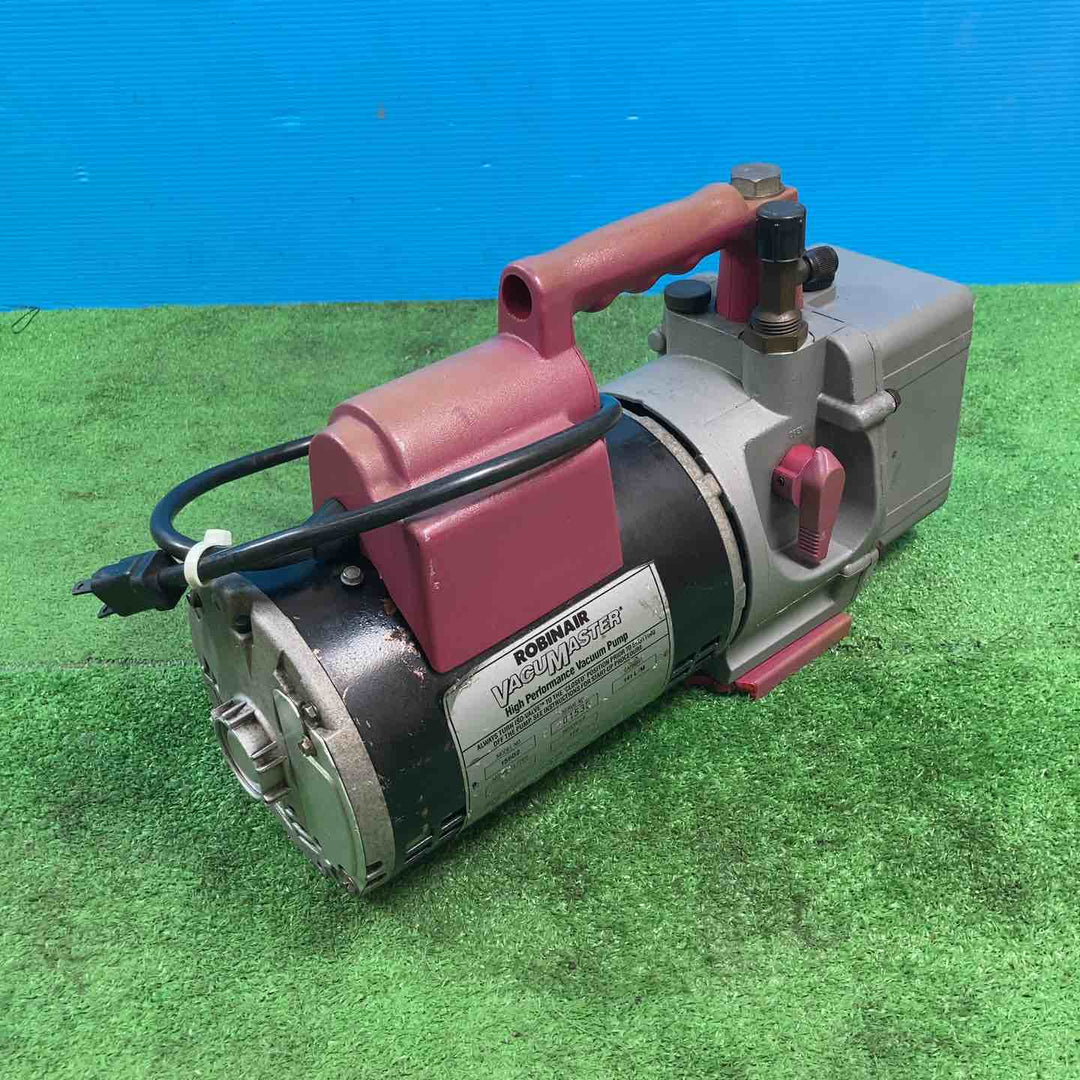 【中古品】ROBINAIR ロビネア ツーステージ真空ポンプ バキュームマスター 15602【岩槻店】