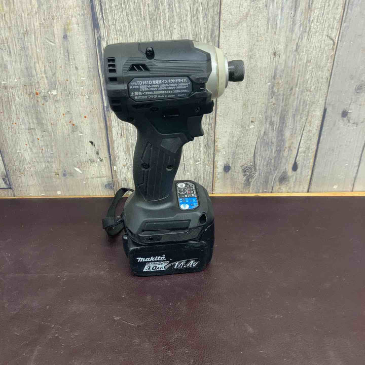 【中古品】 マキタ(makita) コードレスインパクトドライバー TD161DRGXB 【東大和店】