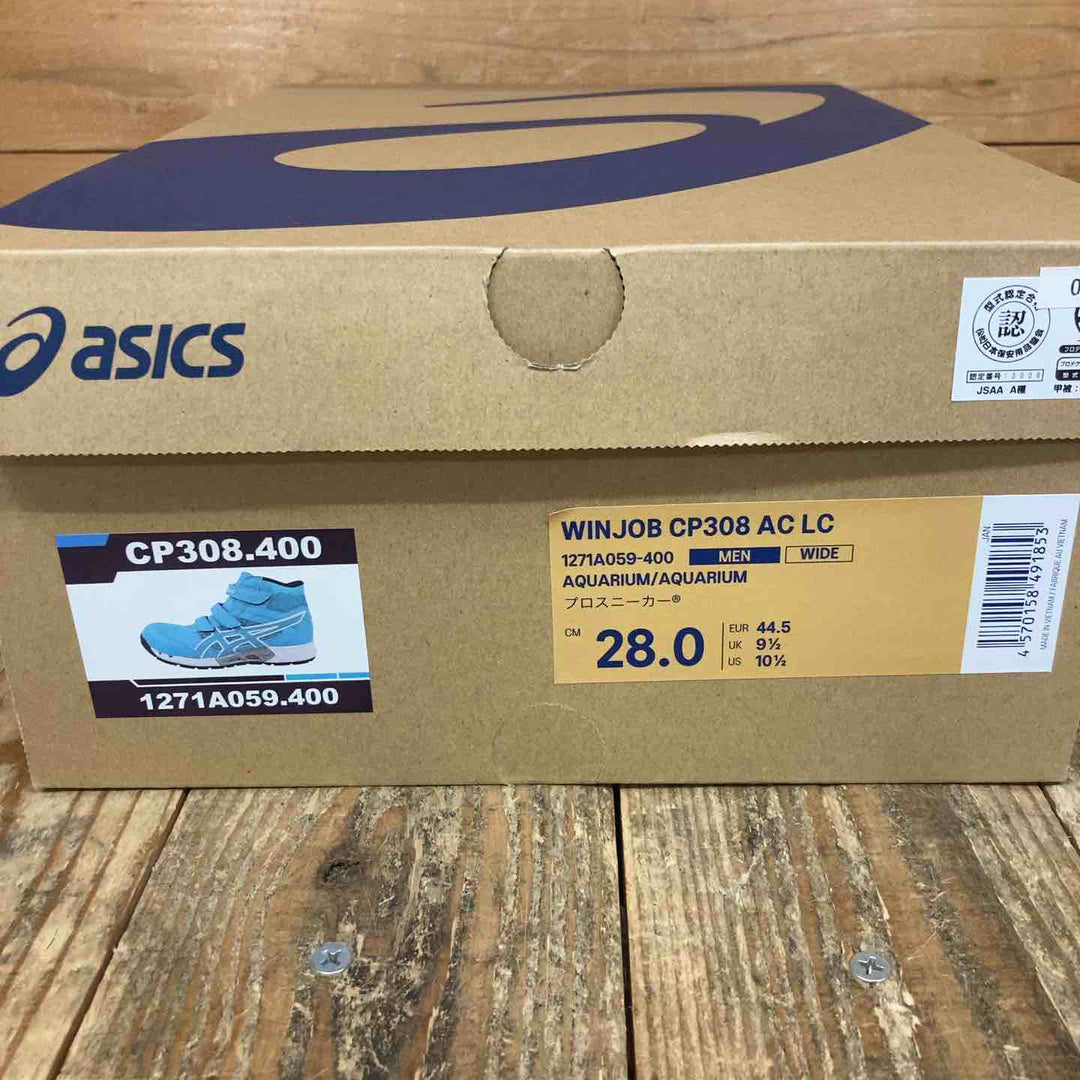 【未使用品】アシックス 安全靴 WINJOB CP308 ウィンジョブ(サイズ28.0)1271A059-400【所沢店】