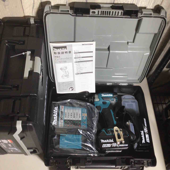 【未使用品】 マキタ makita コードレス インパクトドライバー TD173DRGX TD173DRGXB TD173DRGXO 5台 インパクト 青 ブルー 黒 ブラック オリーブ 【戸田店】