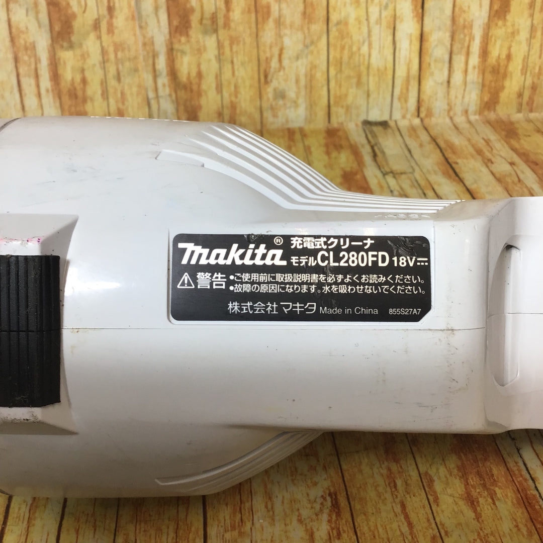 ☆マキタ(makita) コードレスクリーナー CL280FDZW【川崎店】