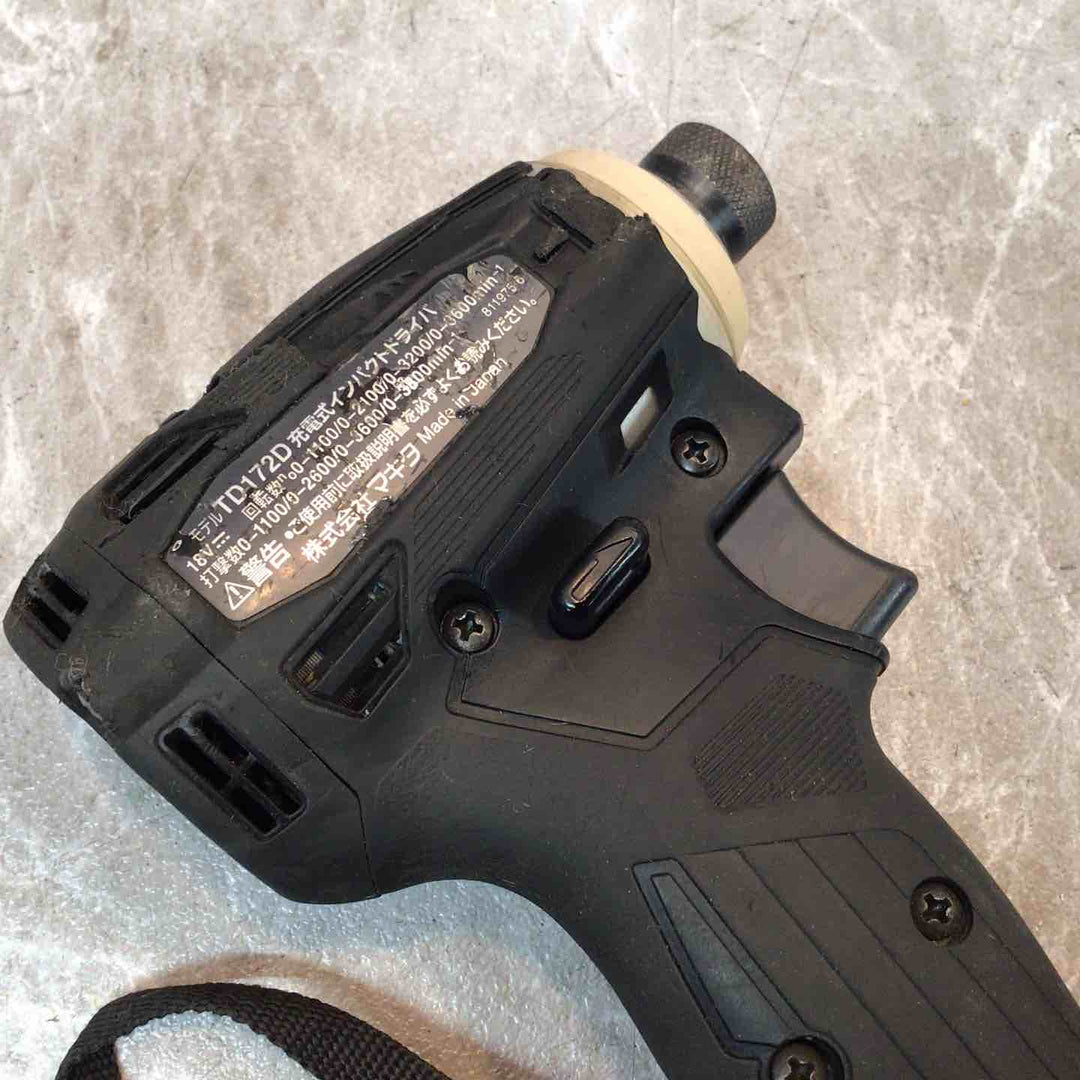 ★マキタ(makita) コードレスインパクトドライバー TD172DRGXB【八潮店】