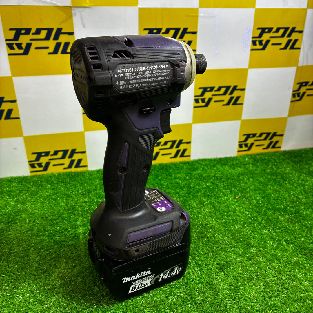 ★マキタ(makita) コードレスインパクトドライバー TD161DGXAP【越谷店】