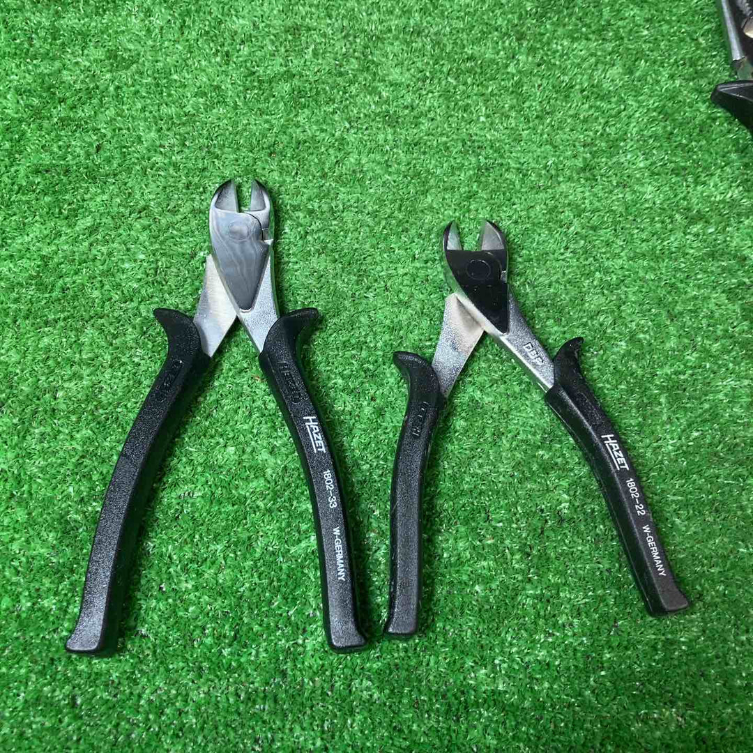 【美品】▲ハゼット(HAZET) ニッパ、コンビネーションプライヤー、 ニップノースプライヤー5本まとめセット【岩槻店】