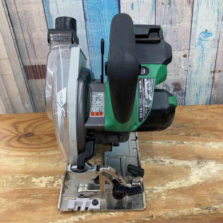 【中古品】★ハイコーキ(HIKOKI ※旧:日立工機) コードレス集じん丸のこ C14DYBL(NN) バッテリー1個付属【柏店】