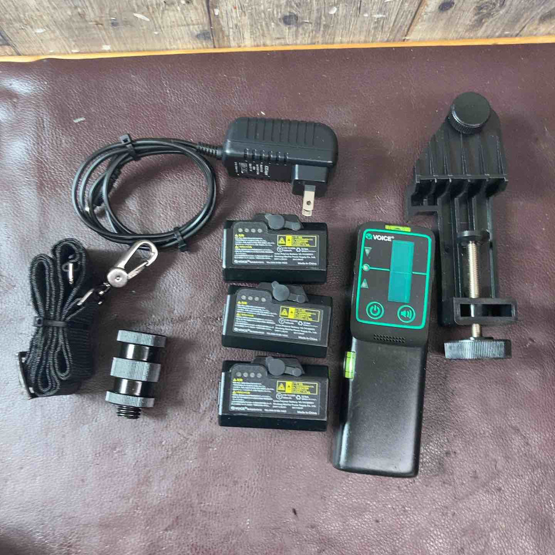 【中古品】◇VOICE レーザー墨出し器 5ライン(矩十字・横) グリーンレーザー Model-G5【東大和店】