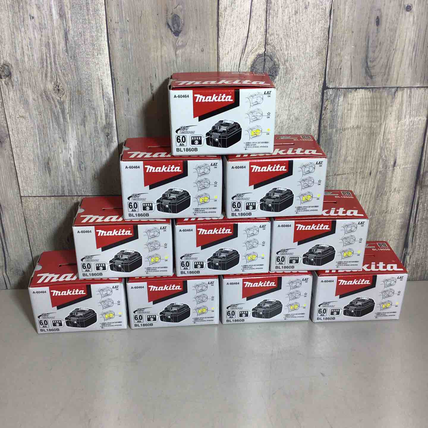 マキタ 純正バッテリー 18V 6.0Ah BL1860B 純正急速充電器